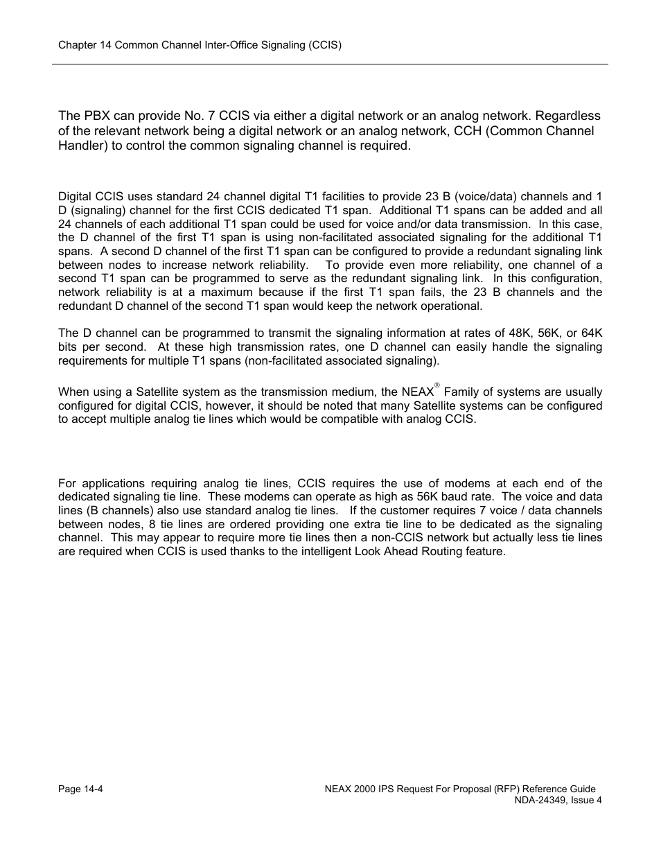 Digital and analog ccis | NEC NEAX NDA-24349 User Manual | Page 296 / 421