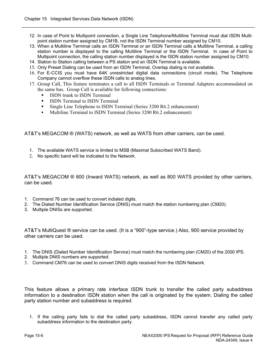 NEC NEAX NDA-24349 User Manual | Page 322 / 421