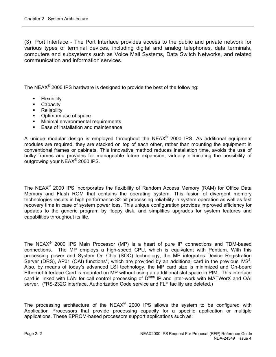 NEC NEAX NDA-24349 User Manual | Page 36 / 421