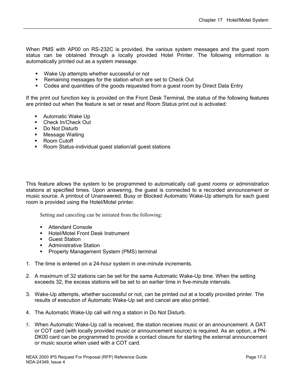 Features | NEC NEAX NDA-24349 User Manual | Page 361 / 421