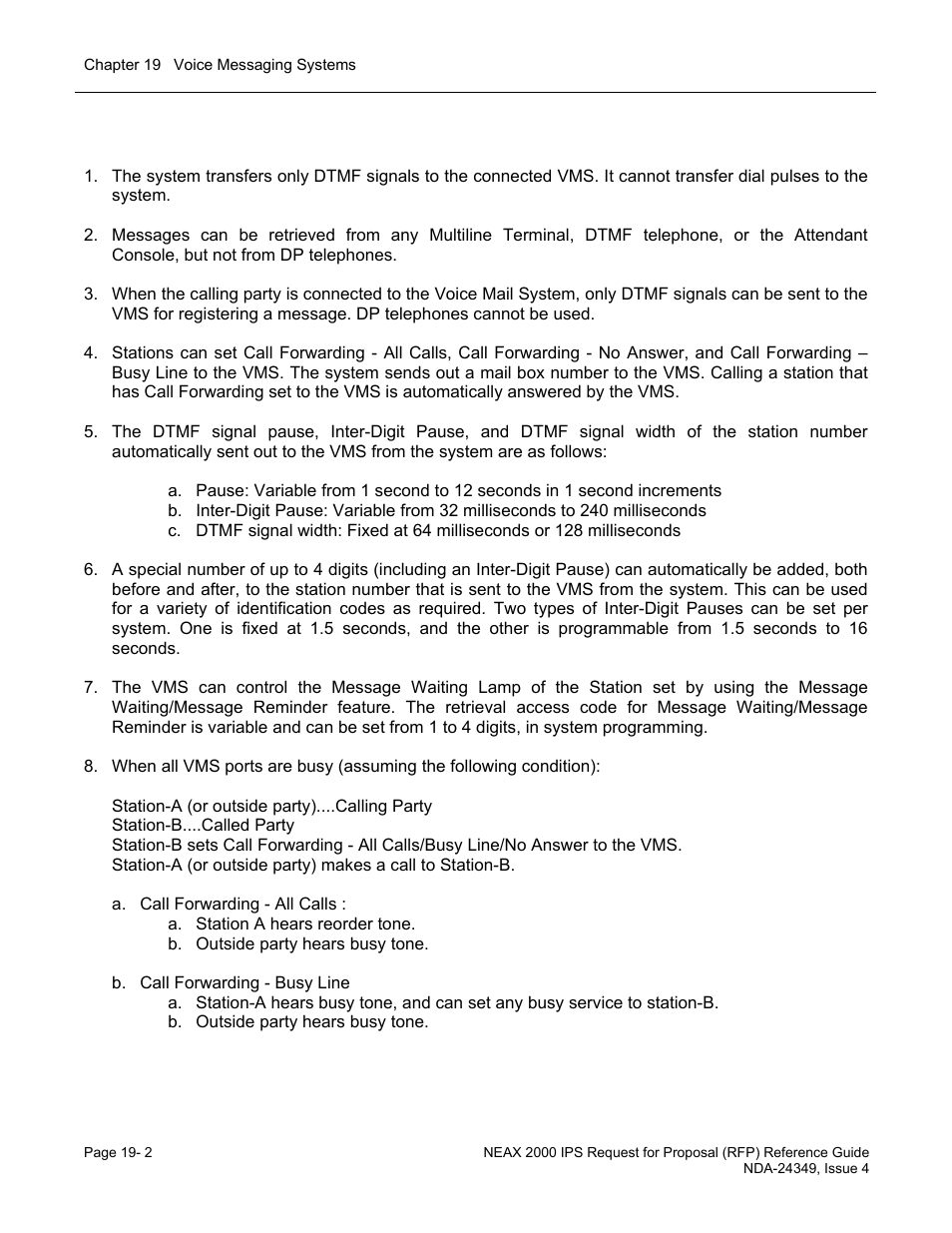 NEC NEAX NDA-24349 User Manual | Page 384 / 421