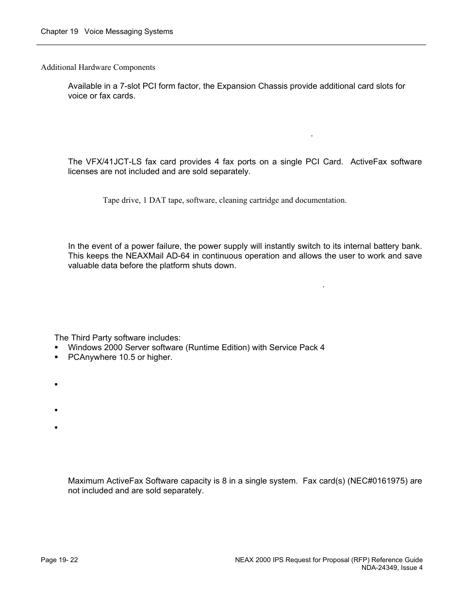 NEC NEAX NDA-24349 User Manual | Page 404 / 421