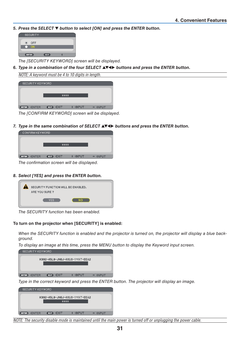 NEC NP41 User Manual | Page 40 / 100