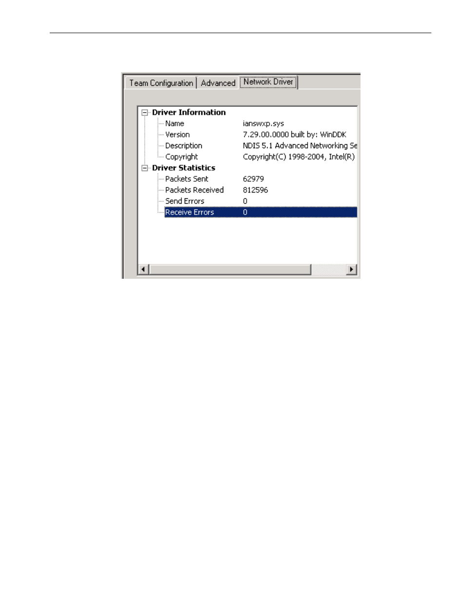 Figure 2-24. network statistics in proset, Figure 2-24 | NEC 5800/320MA User Manual | Page 55 / 74