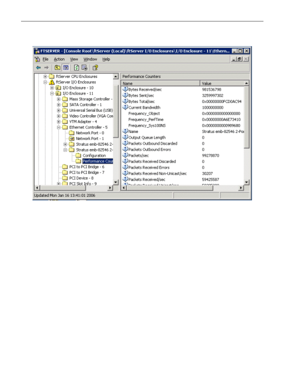 Figure 2-25. network statistics in ftsmc | NEC 5800/320MA User Manual | Page 56 / 74