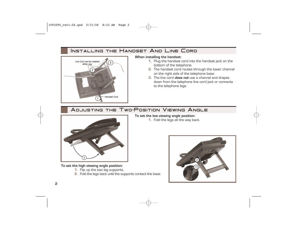 NEC 10930 95 User Manual | Page 2 / 20