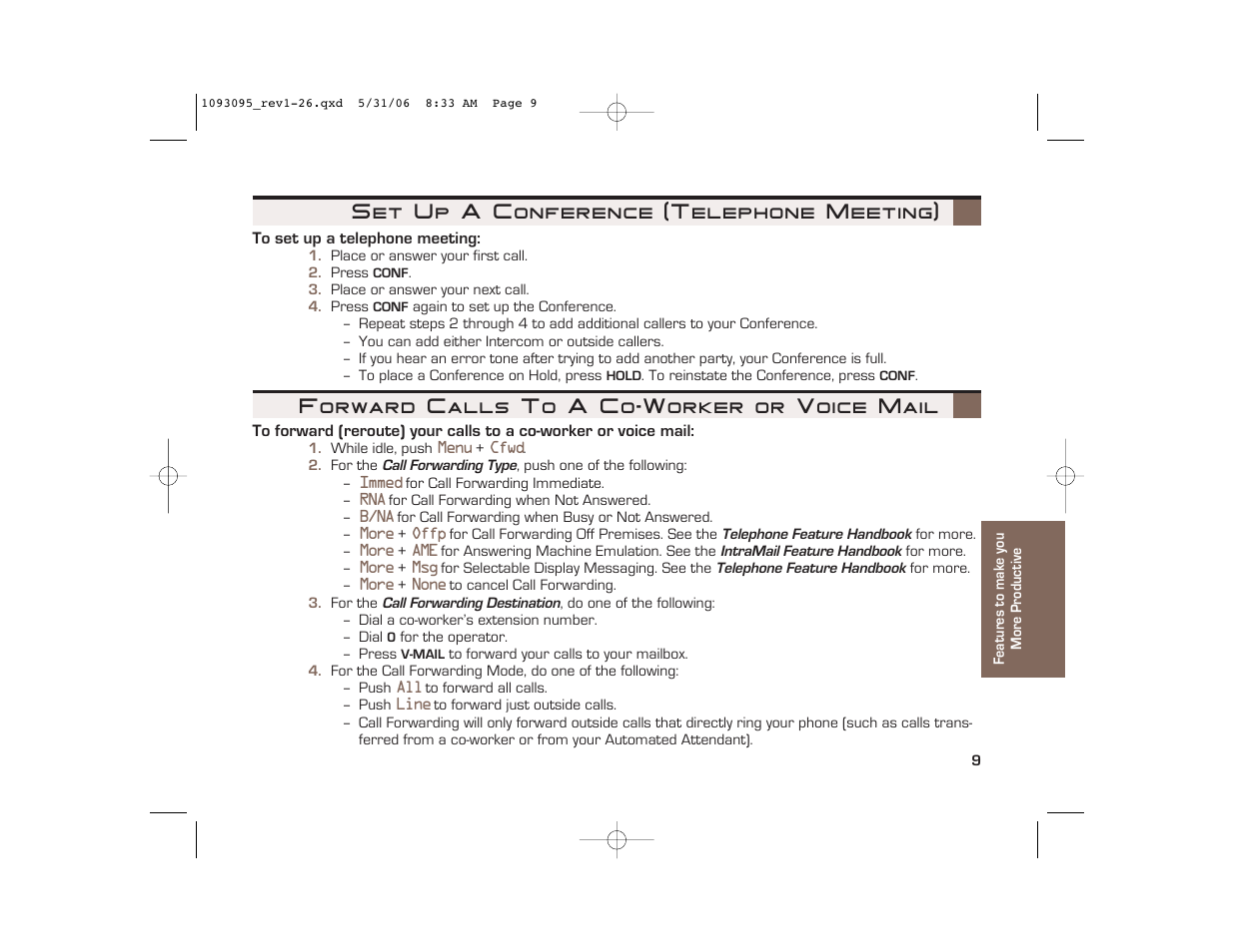 NEC 10930 95 User Manual | Page 9 / 20