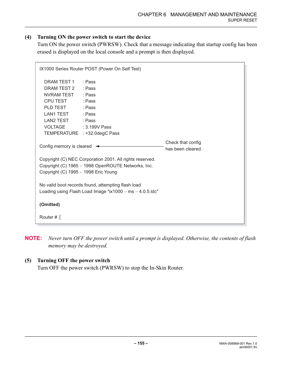 NEC NEAX IPS NWA-008869-001 User Manual | Page 165 / 180