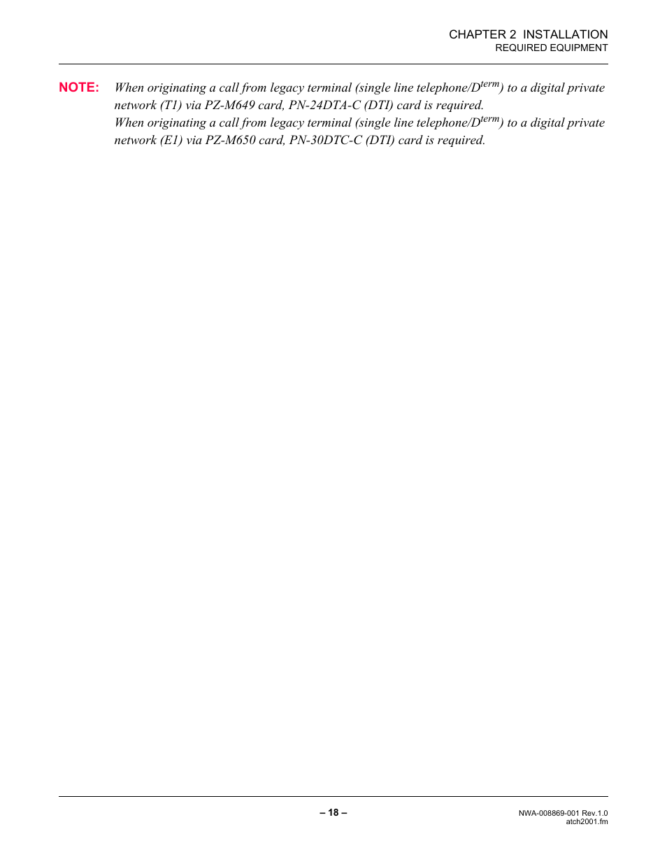 NEC NEAX IPS NWA-008869-001 User Manual | Page 28 / 180