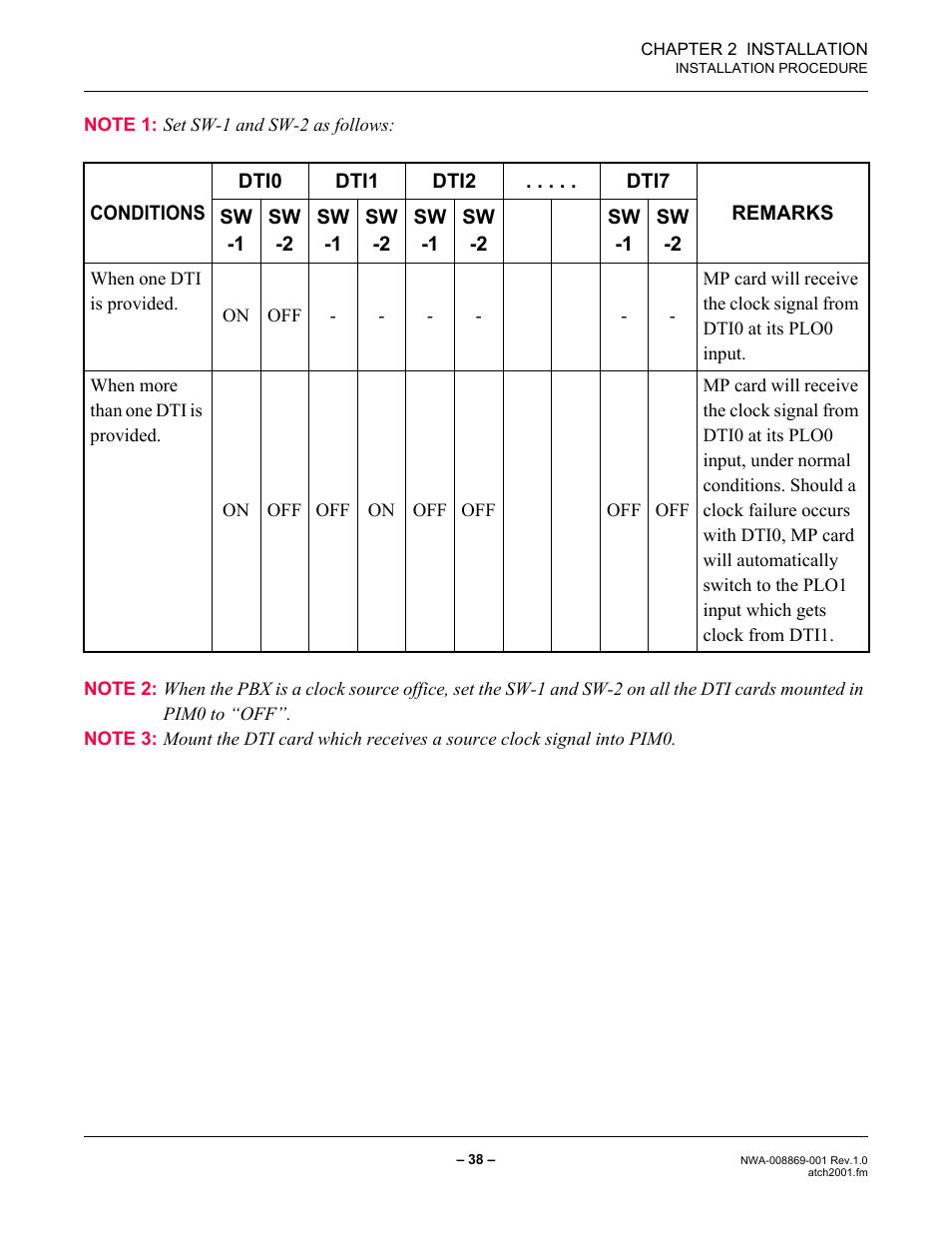 NEC NEAX IPS NWA-008869-001 User Manual | Page 48 / 180