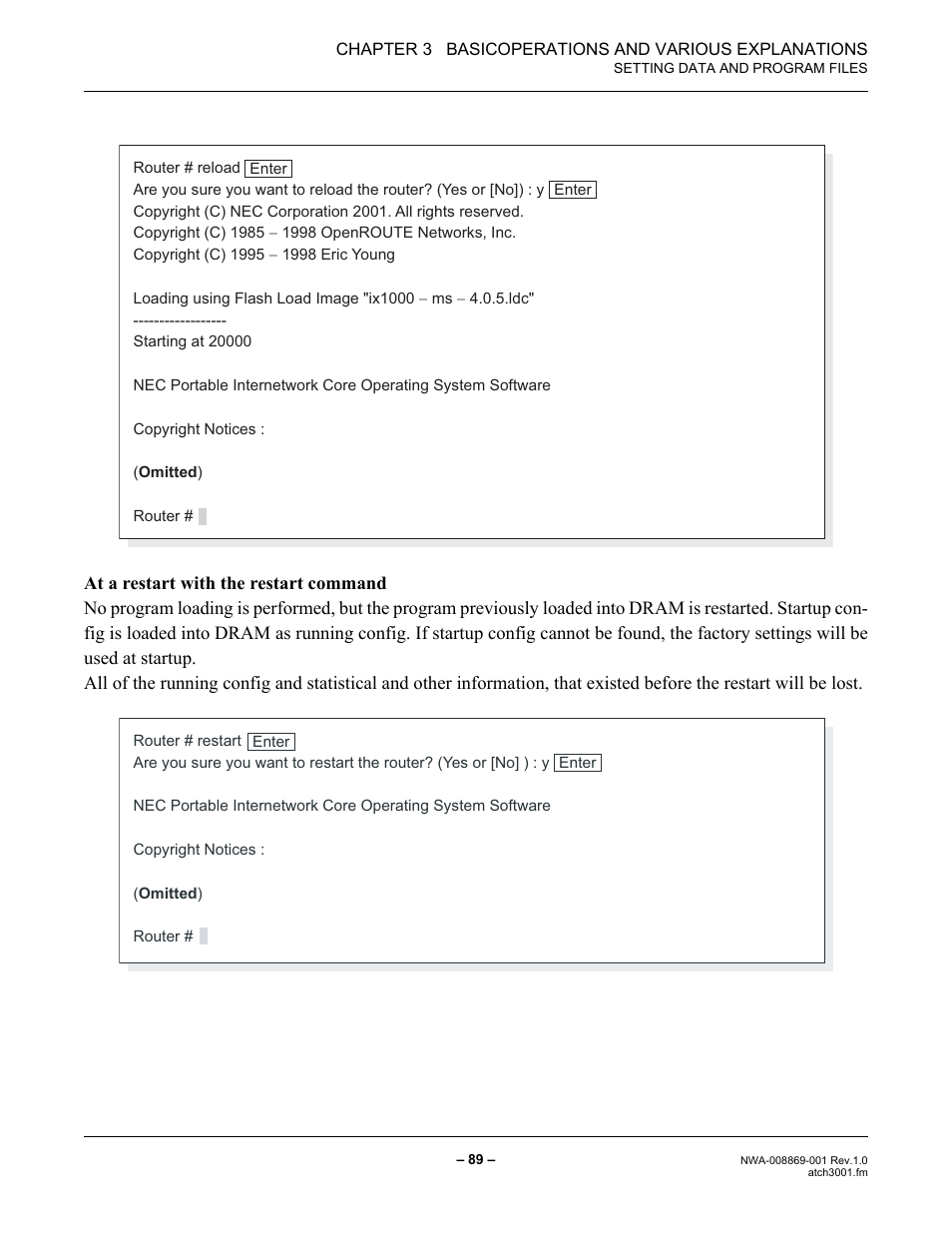 NEC NEAX IPS NWA-008869-001 User Manual | Page 99 / 180