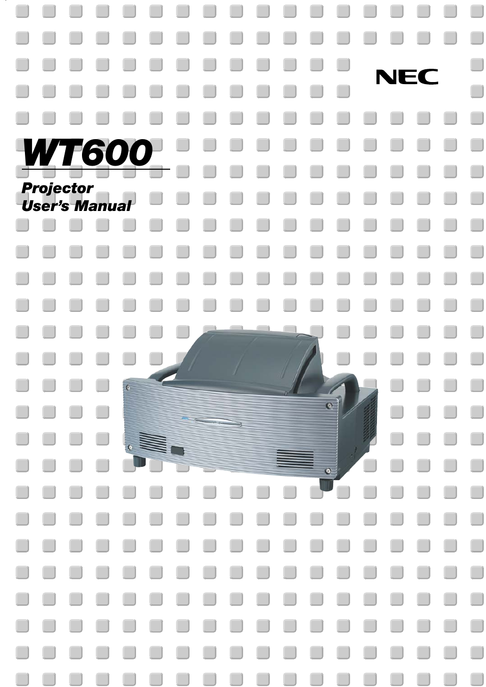 NEC WT600 User Manual | 76 pages