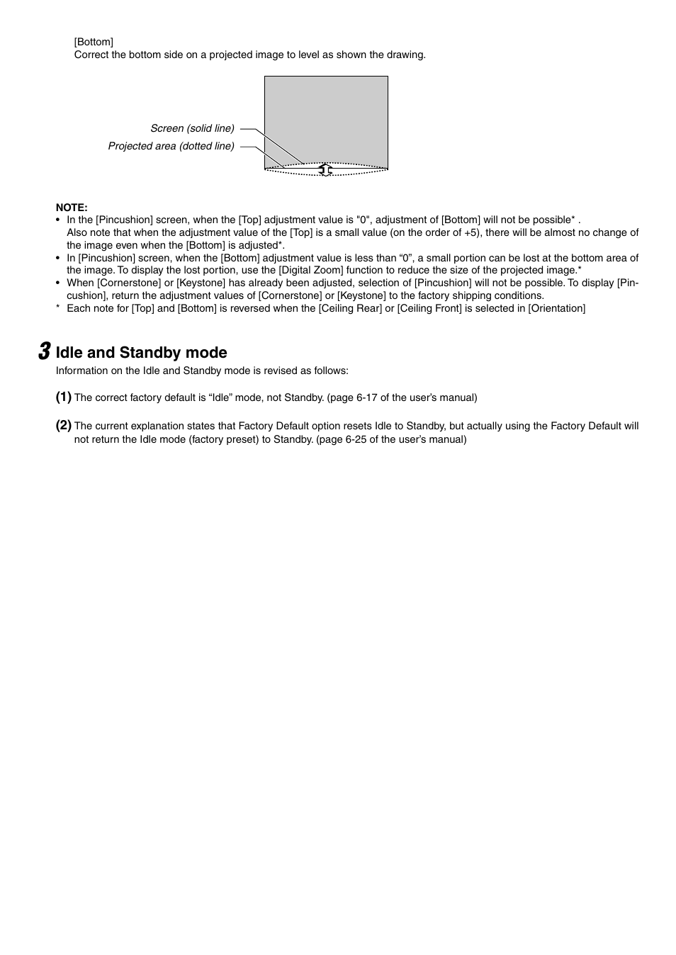 Idle and standby mode | NEC WT600 User Manual | Page 3 / 76