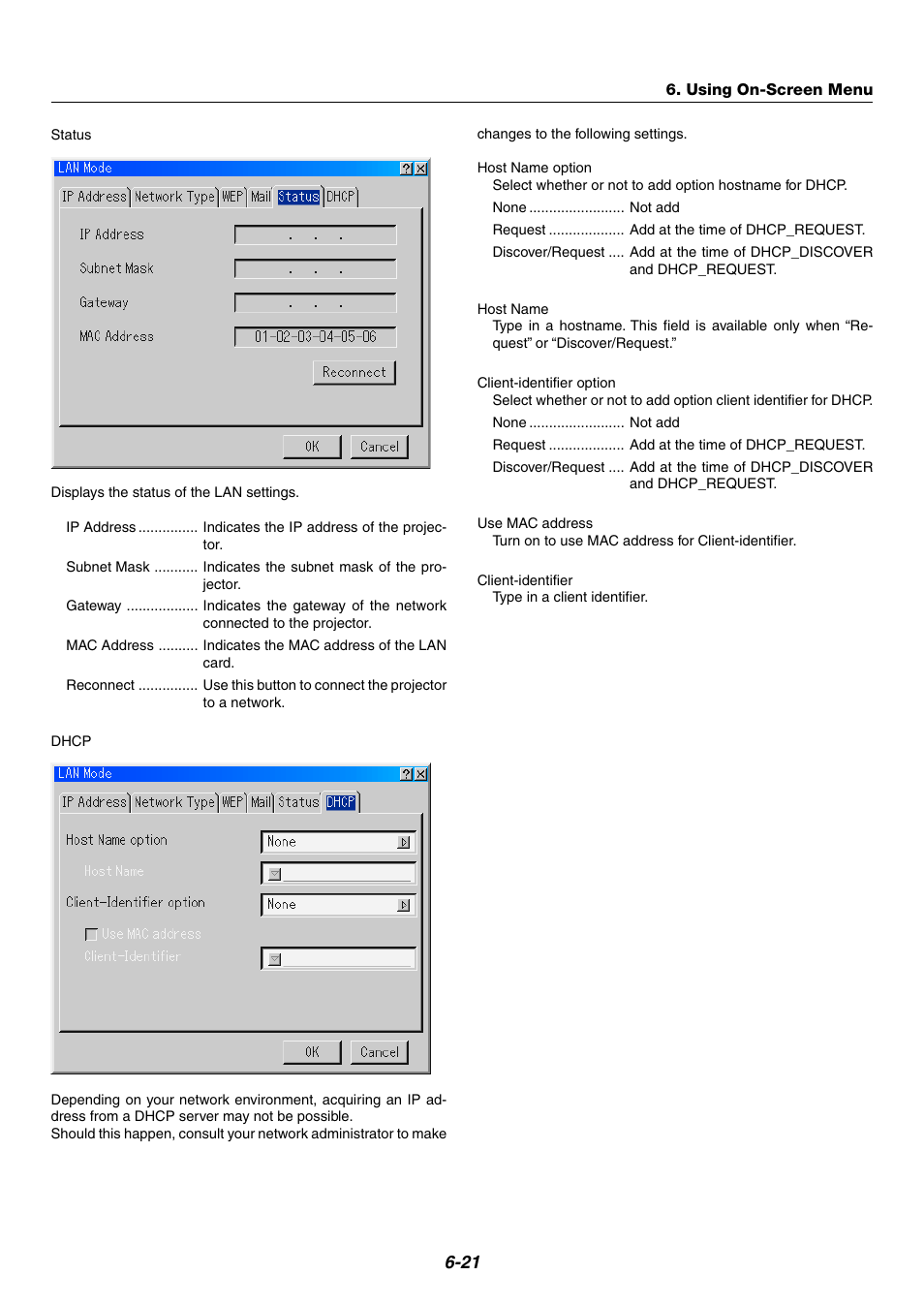 NEC WT600 User Manual | Page 58 / 76