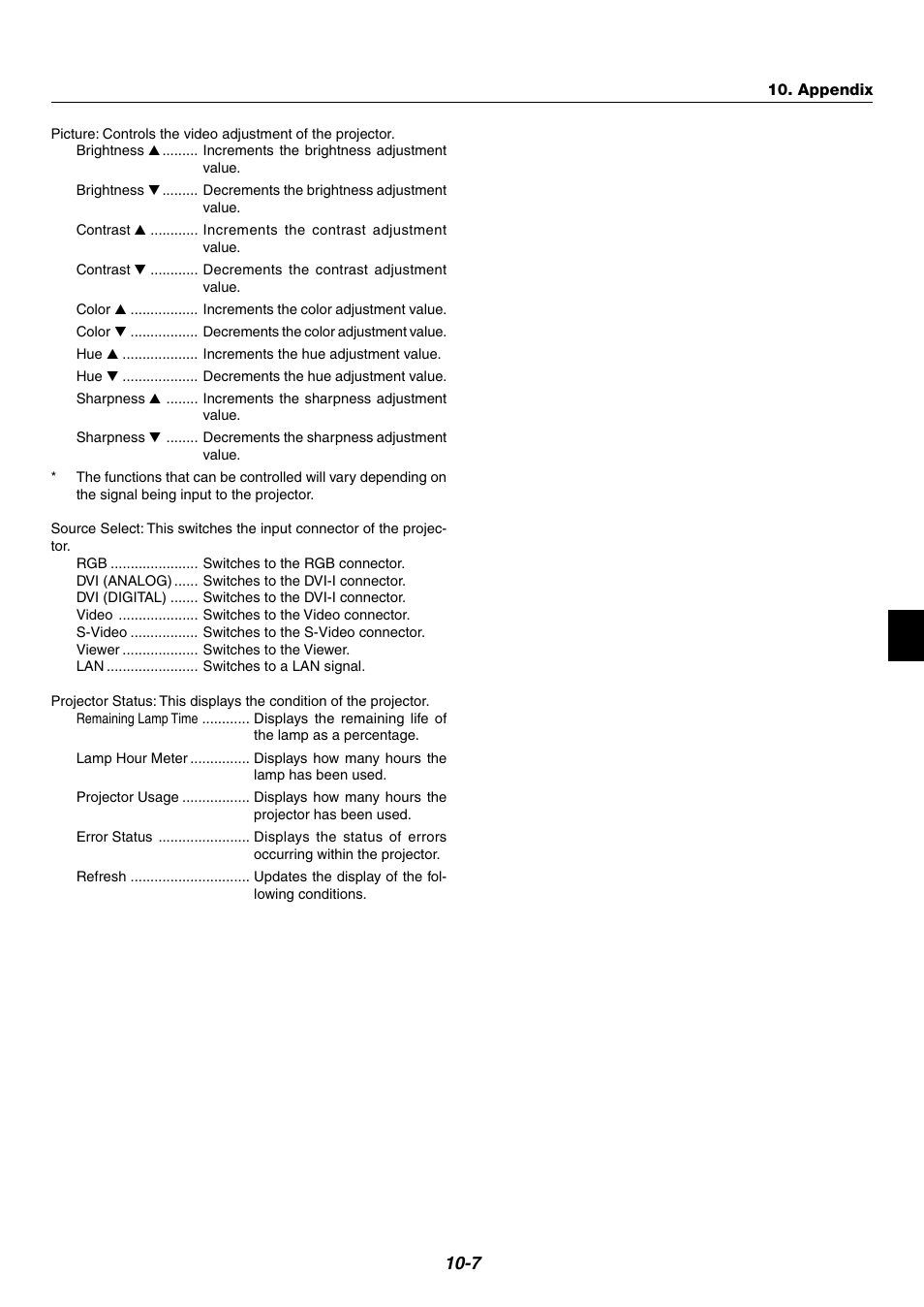 NEC WT600 User Manual | Page 75 / 76