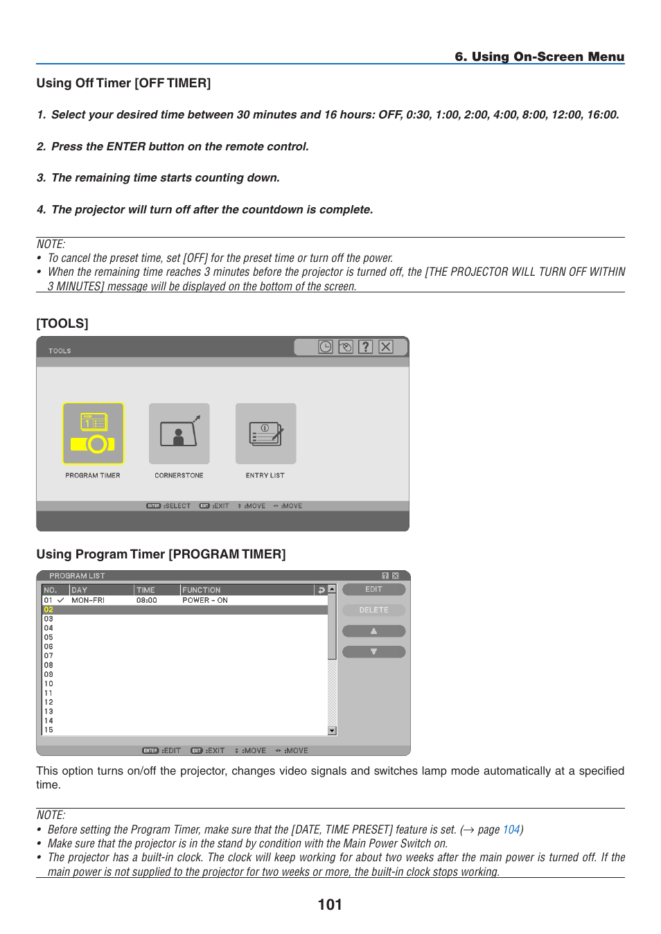 NEC NP2250 User Manual | Page 115 / 183