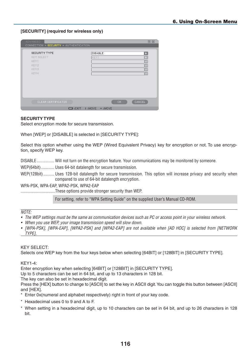 NEC NP2250 User Manual | Page 130 / 183