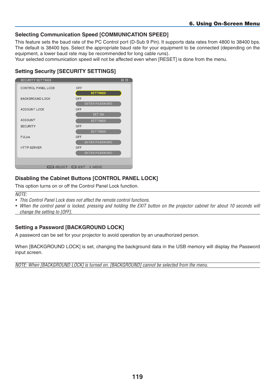 NEC NP2250 User Manual | Page 133 / 183
