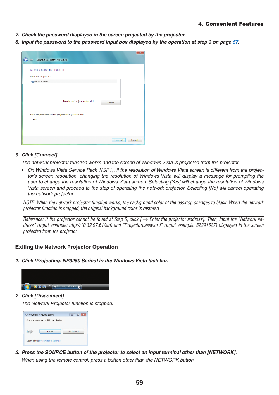 NEC NP2250 User Manual | Page 73 / 183