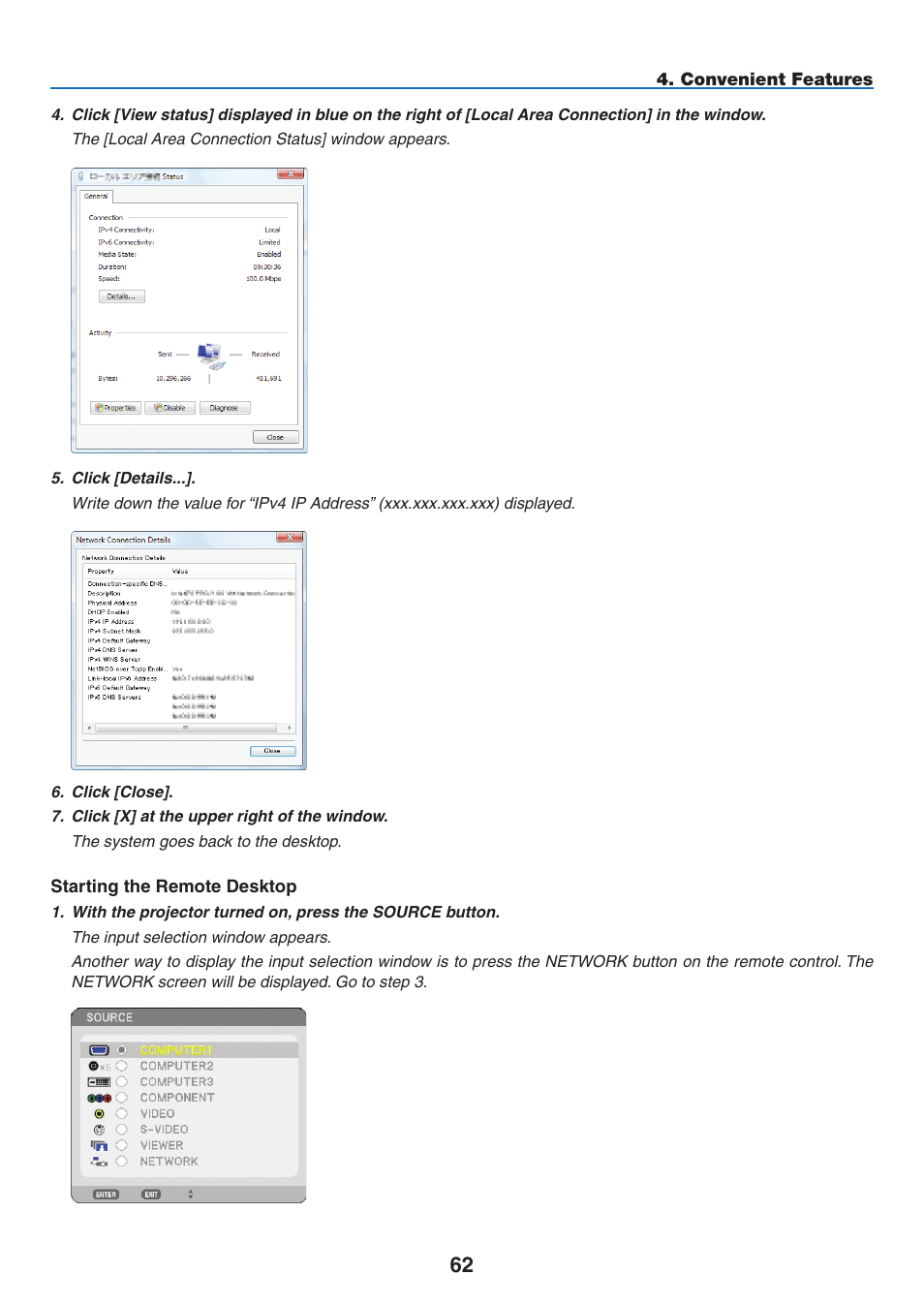 NEC NP2250 User Manual | Page 76 / 183
