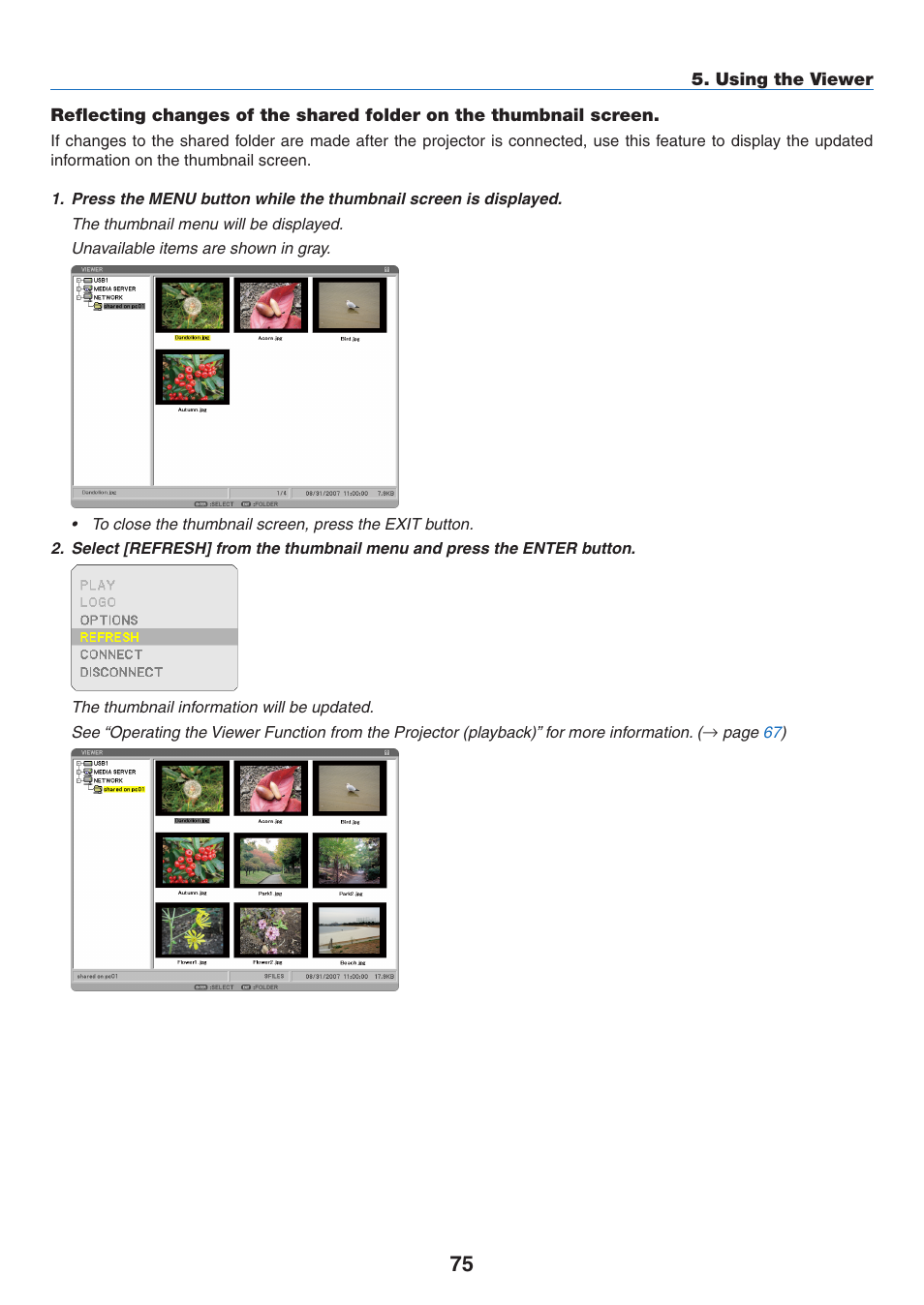NEC NP2250 User Manual | Page 89 / 183
