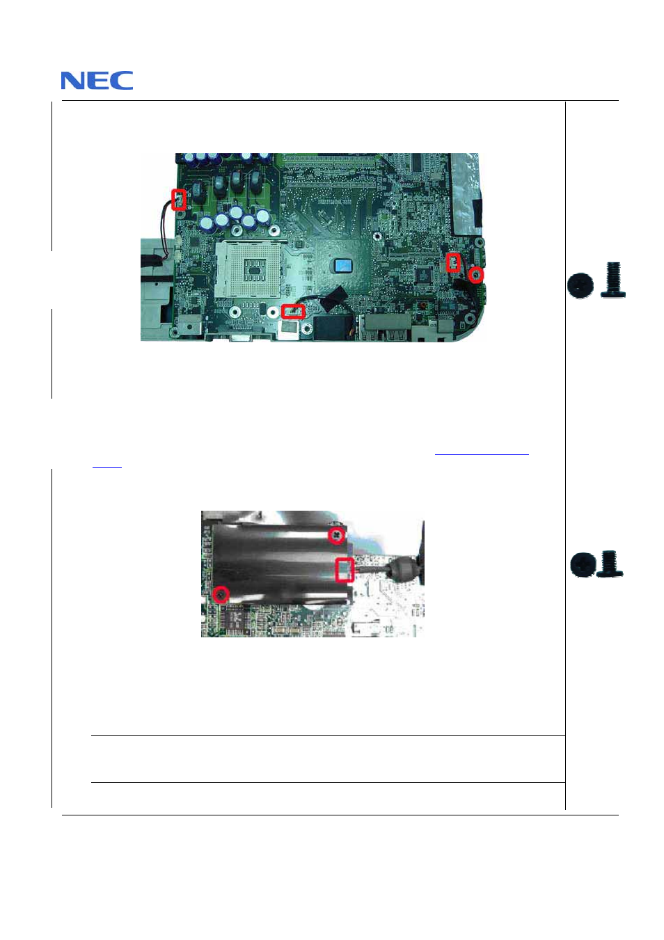 Removing the mdc modem module | NEC M400 User Manual | Page 26 / 30