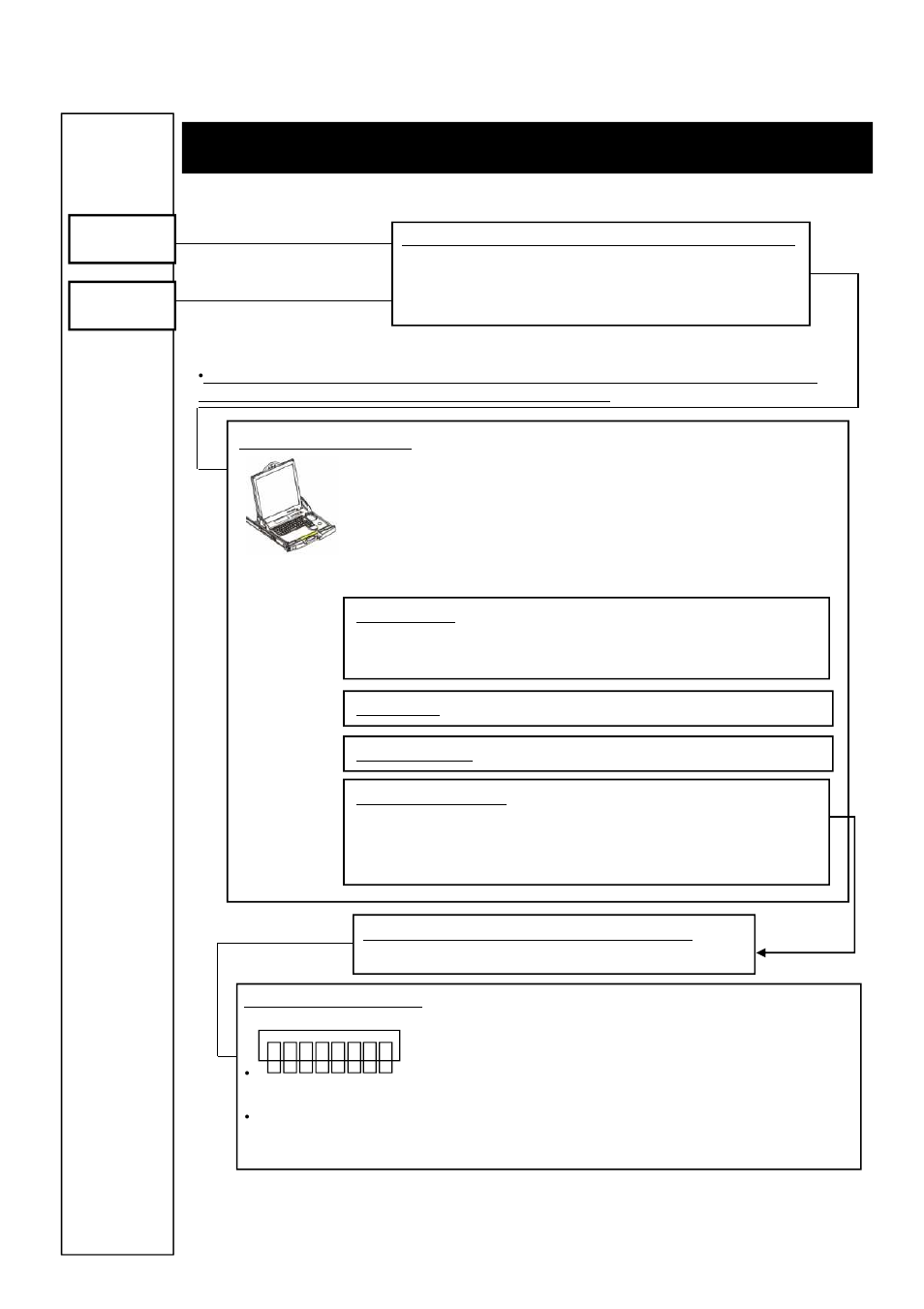 17 inch lcd console unit, Server switch unit, Lcd console unit | NEC EXPRESS5800 R320A-E4 User Manual | Page 11 / 22