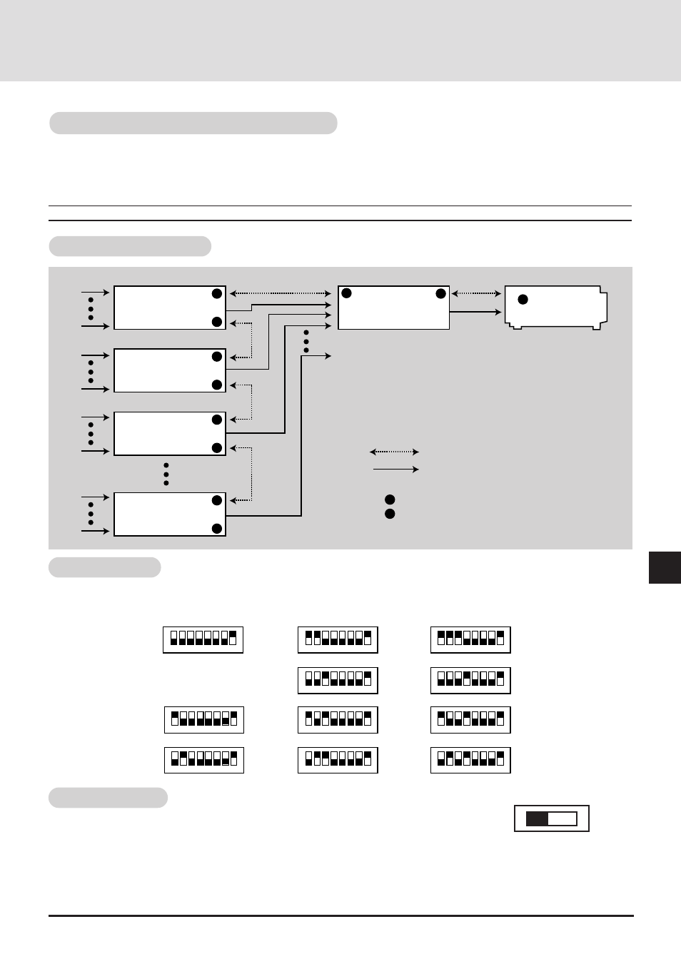 Connections with multiple iss-6020 switcher, E-29, Iss-6020 (master) | NEC GT2000 User Manual | Page 29 / 87