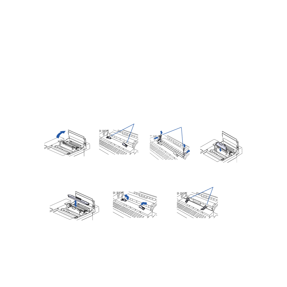 Installing the fuser components | NEC 4650N User Manual | Page 23 / 137
