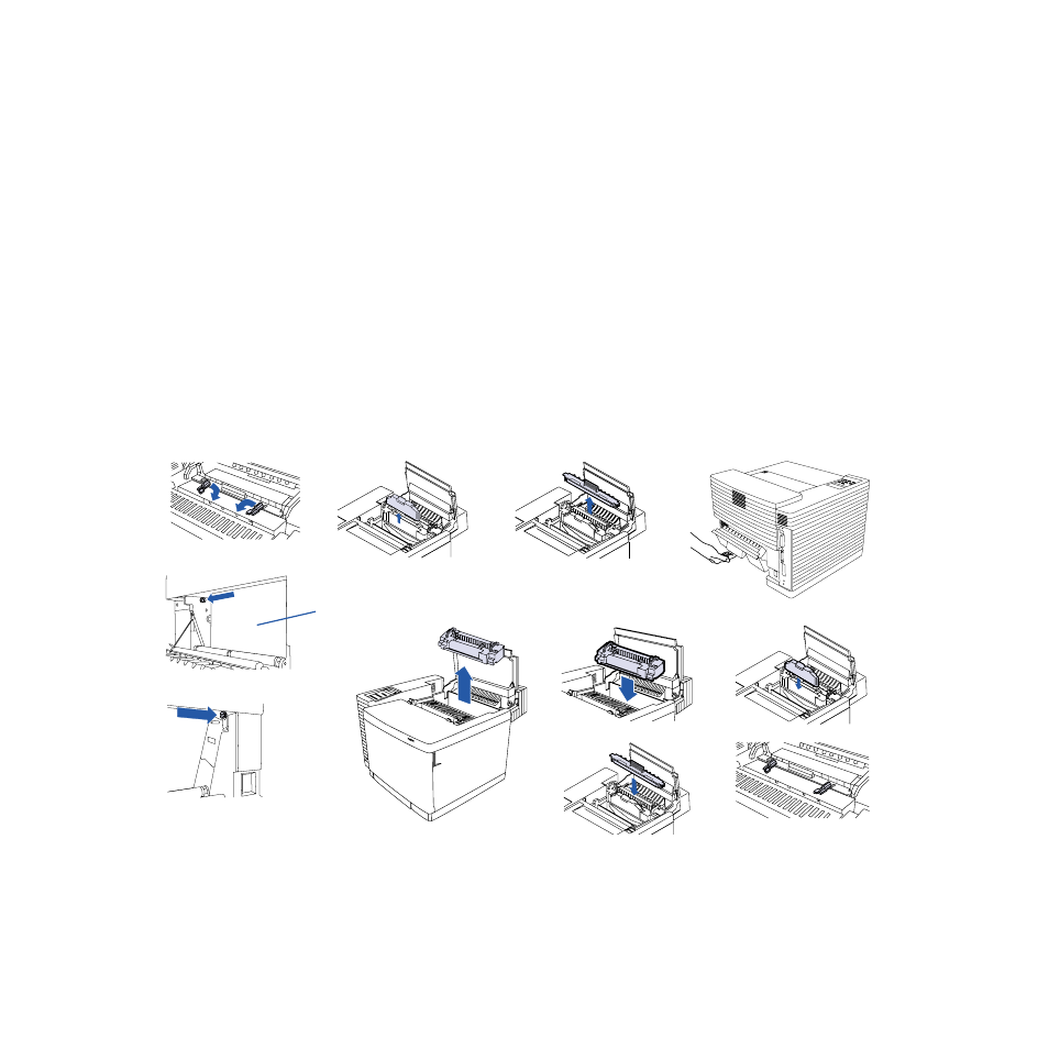 Replacing the fuser unit | NEC 4650N User Manual | Page 99 / 137
