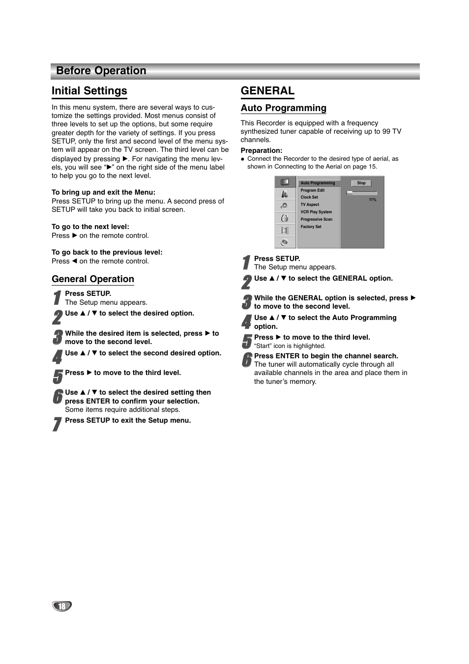 NEC NDRV-60 User Manual | Page 18 / 64