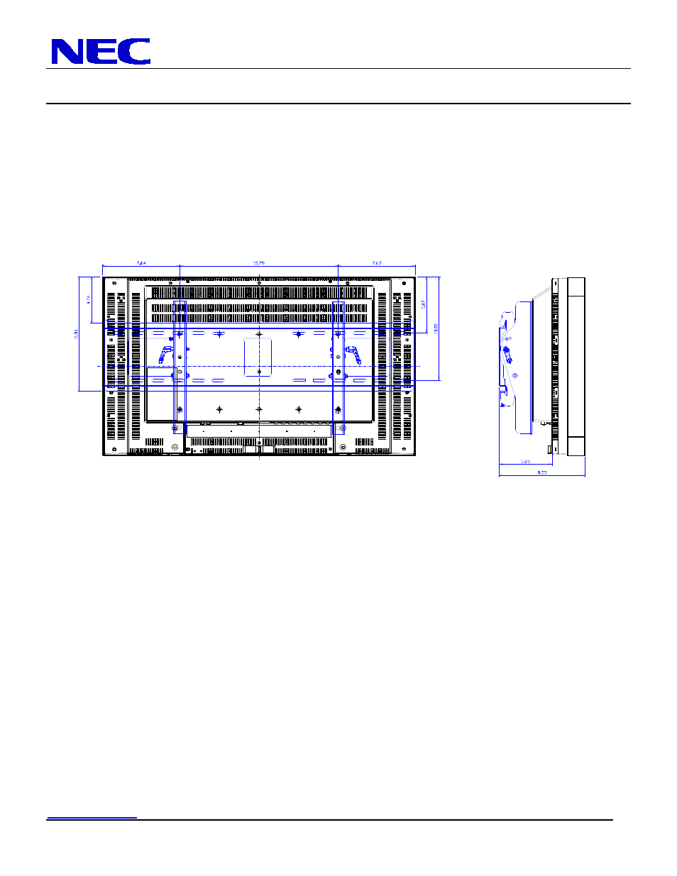 Lcd3215 installation guide | NEC MultiSync LCD3215 User Manual | Page 8 / 9