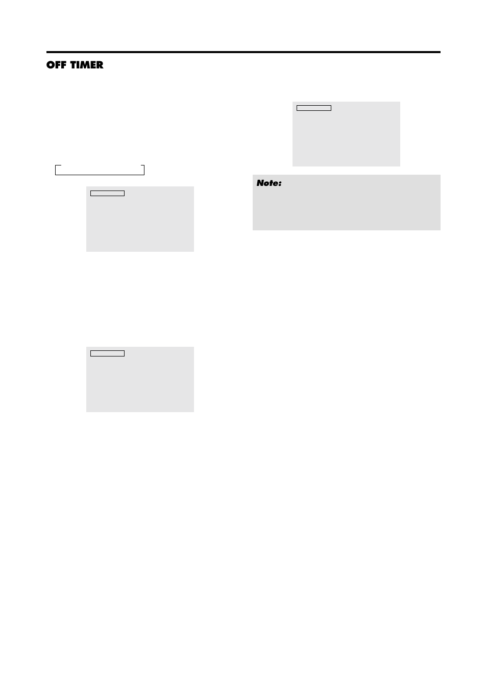 Off timer | NEC PX-42VP4D User Manual | Page 19 / 56