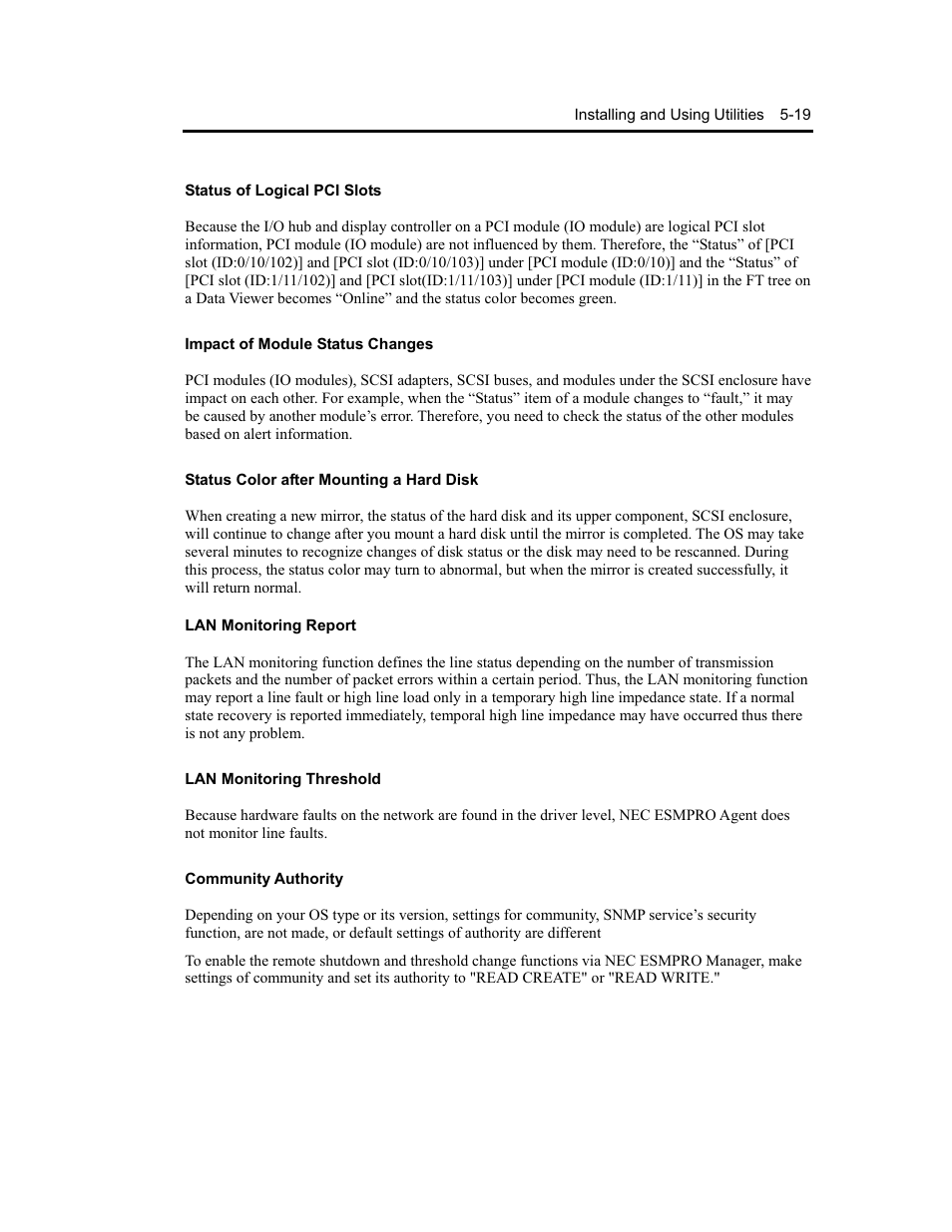 NEC Express5800 Series EXP320B User Manual | Page 203 / 358