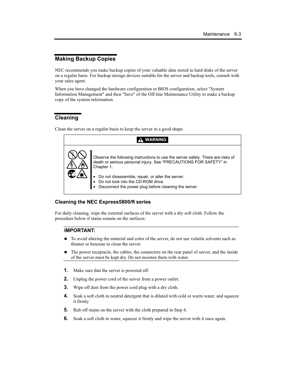 NEC Express5800 Series EXP320B User Manual | Page 261 / 358