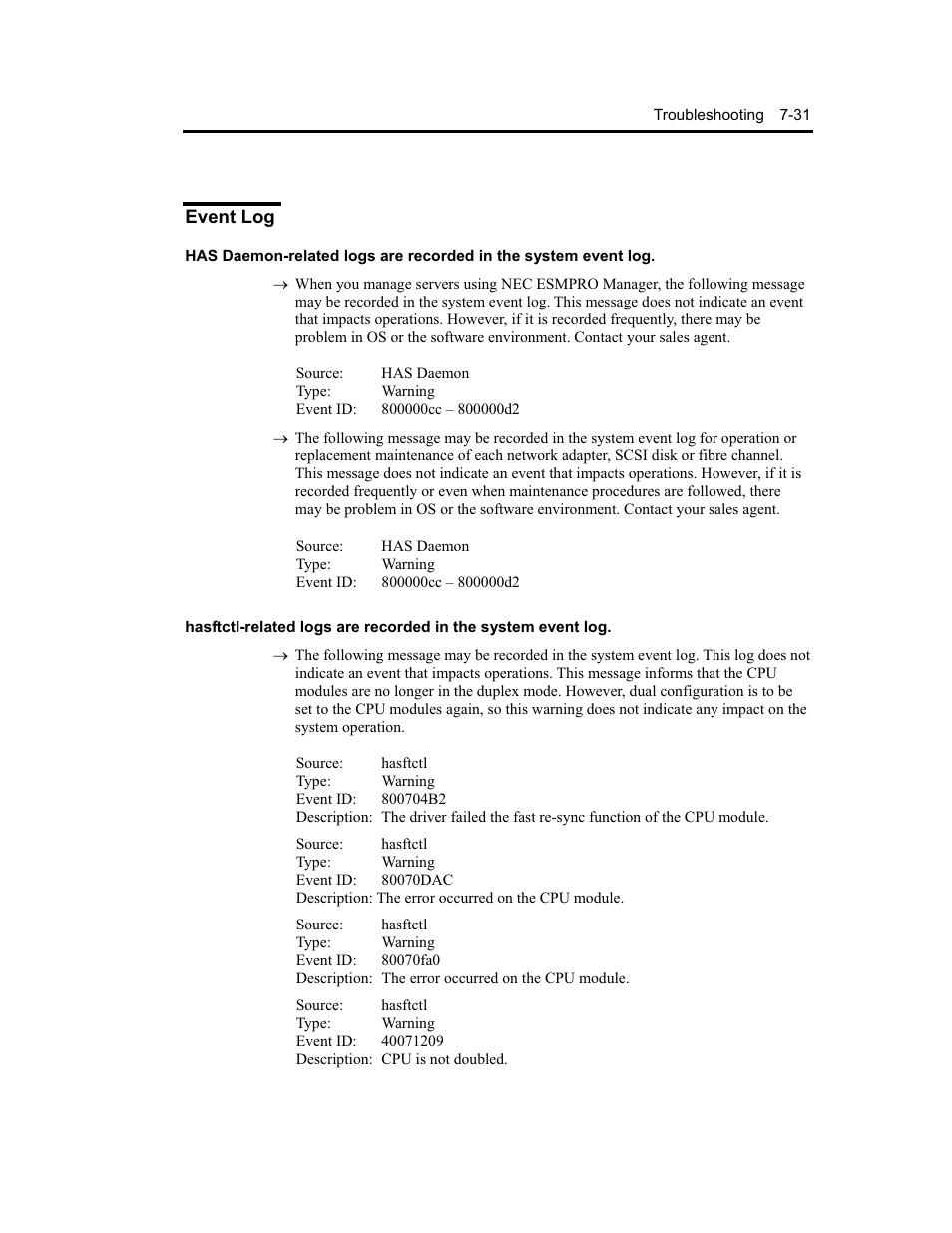 NEC Express5800 Series EXP320B User Manual | Page 303 / 358