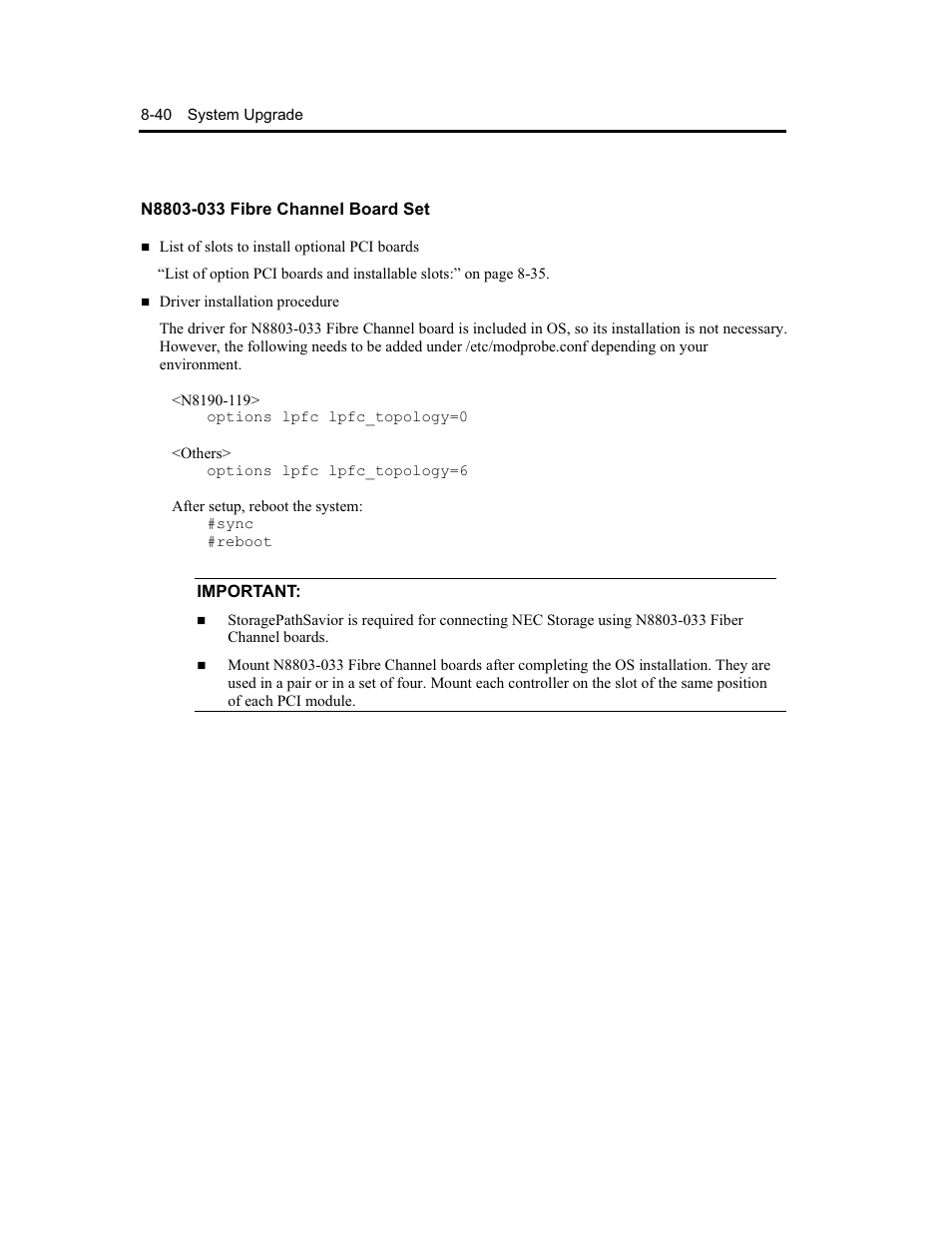 NEC Express5800 Series EXP320B User Manual | Page 352 / 358