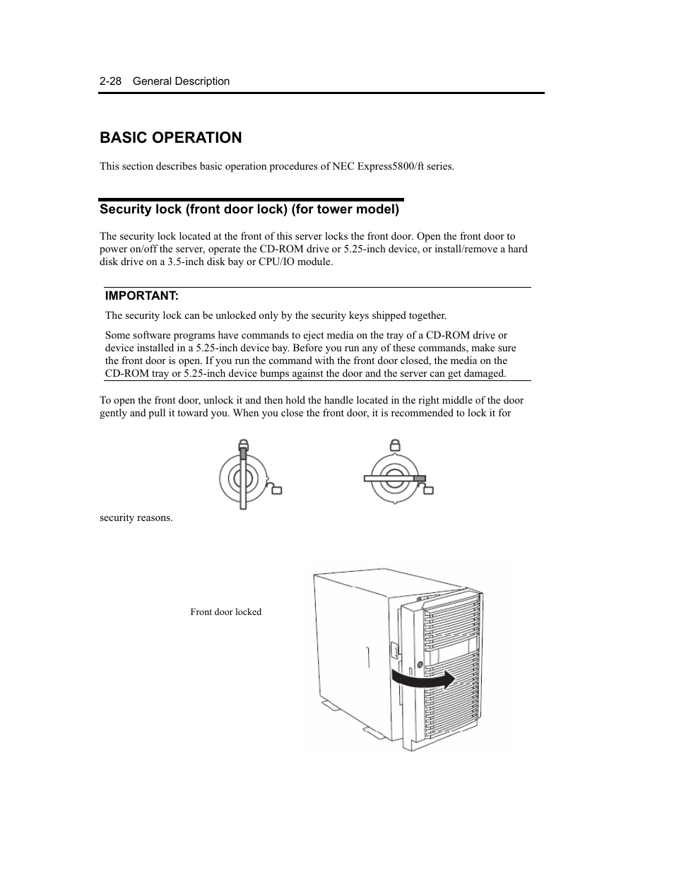Basic operation | NEC Express5800 Series EXP320B User Manual | Page 72 / 358
