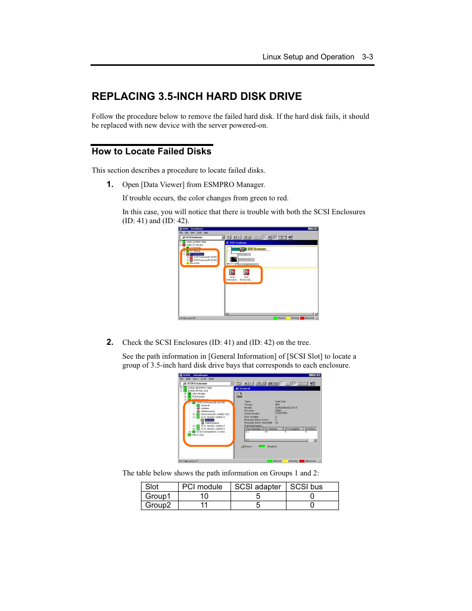 Replacing 3.5-inch hard disk drive | NEC Express5800 Series EXP320B User Manual | Page 85 / 358