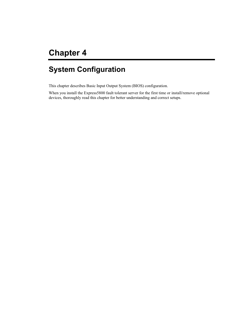 Gemini(320fa-l(r)linux)r2.ug2.pdf, Chapter 4, System configuration | NEC Express5800 Series EXP320B User Manual | Page 99 / 358