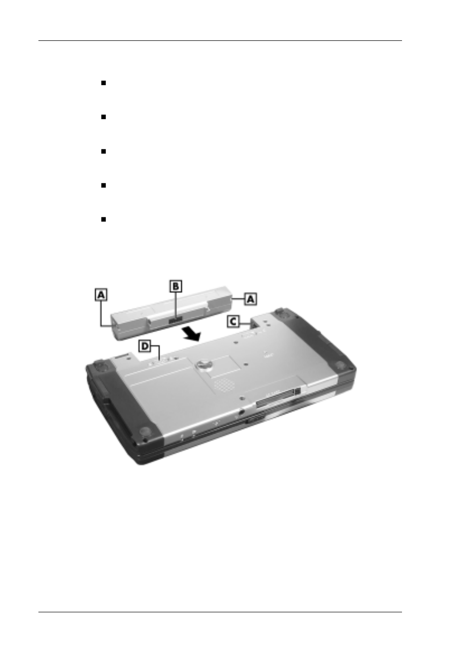 Inserting the main battery | NEC MOBILEPRO 900 User Manual | Page 14 / 132
