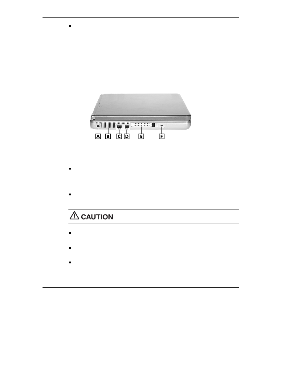 Around the left side of the system, Left-side features | NEC L320 User Manual | Page 24 / 198