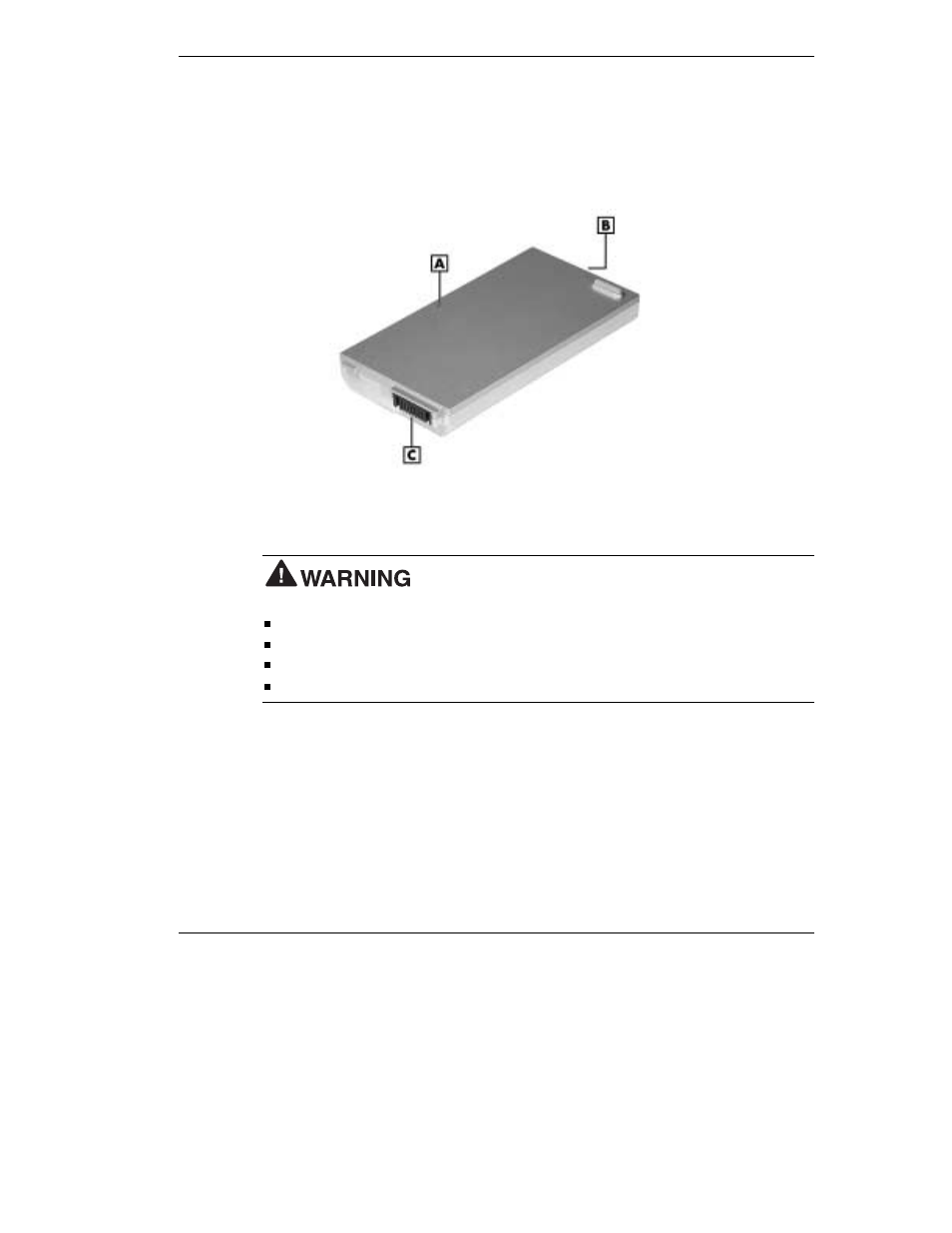 Using the primary battery, Determining battery status, Primary battery | NEC L320 User Manual | Page 35 / 198