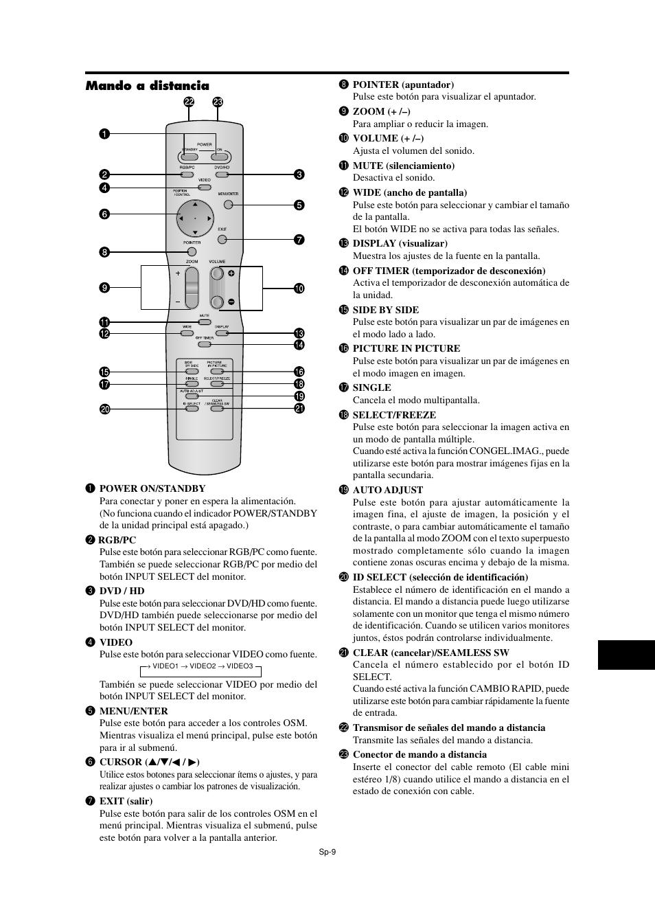 NEC PX-60XM5A  EU User Manual | Page 43 / 68