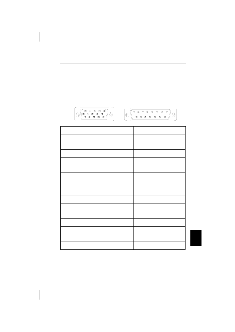 Pin assignments, App. a pin assignments | NEC XV17+ User Manual | Page 103 / 105