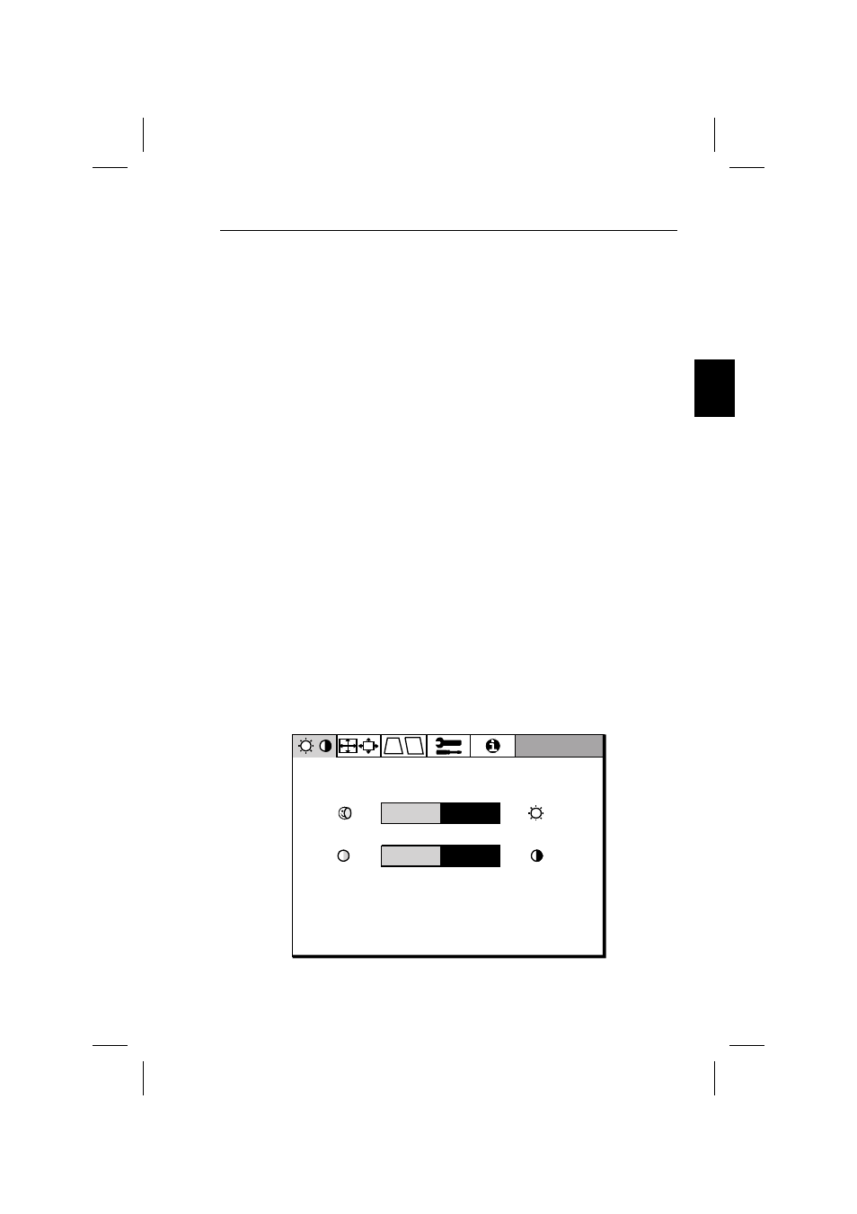 Osm elements, Osm menus, Main menu | NEC XV17+ User Manual | Page 16 / 105