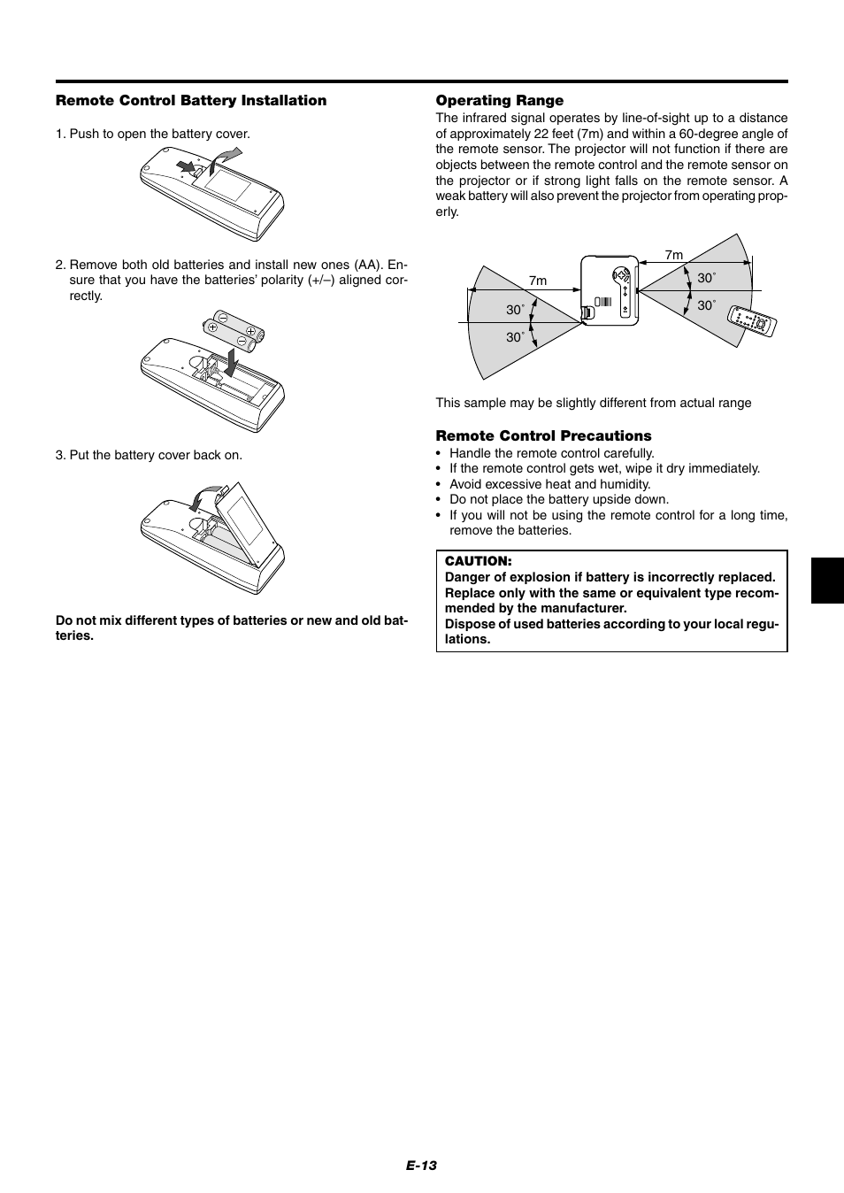 NEC LT75Z User Manual | Page 13 / 40