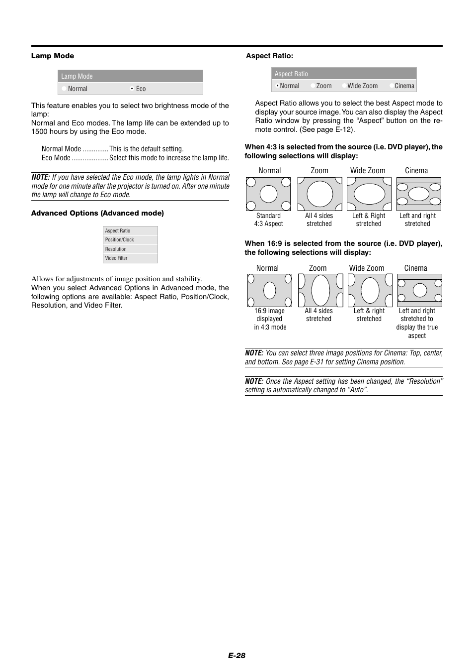 NEC LT75Z User Manual | Page 28 / 40