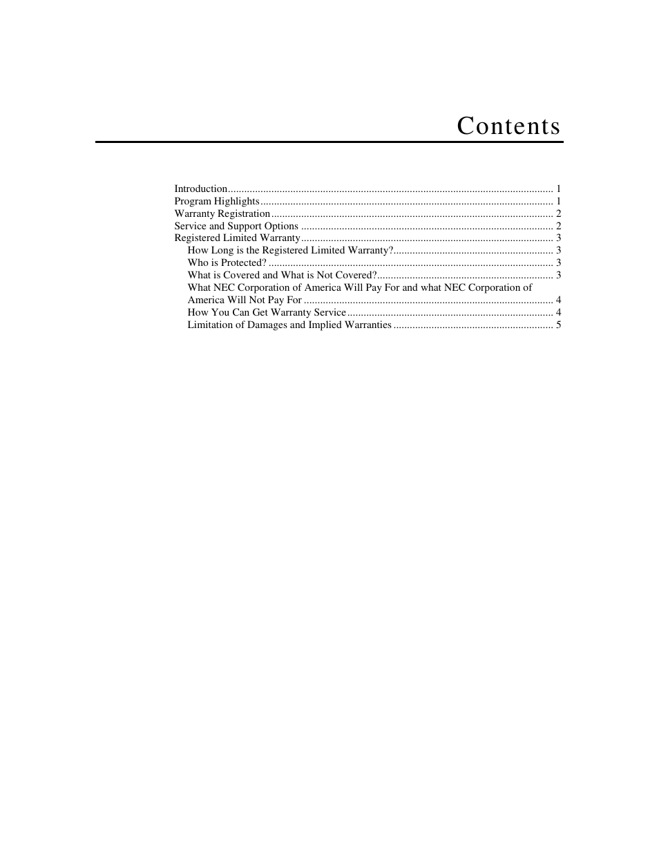 NEC Care Express5800/FT User Manual | Page 5 / 14