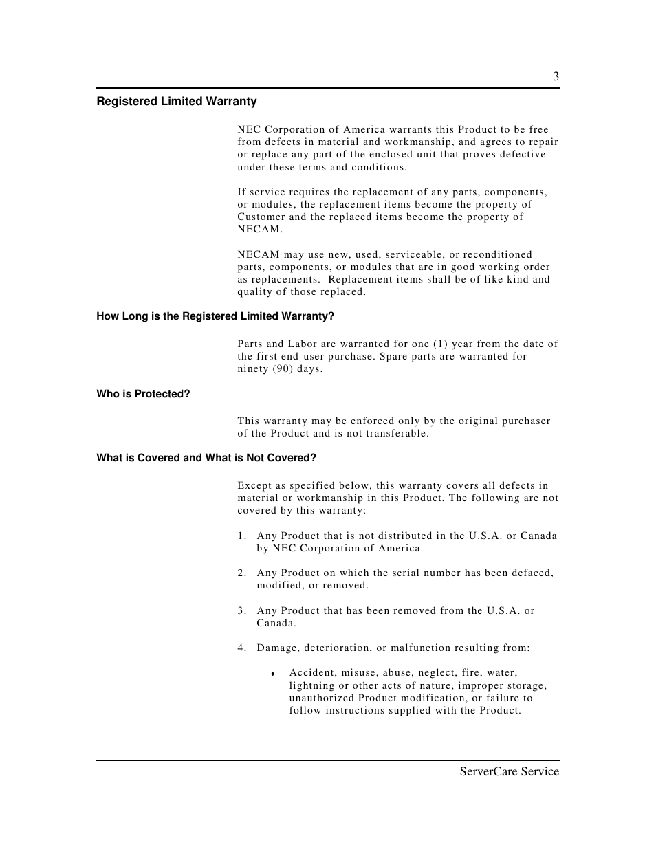 NEC Care Express5800/FT User Manual | Page 9 / 14